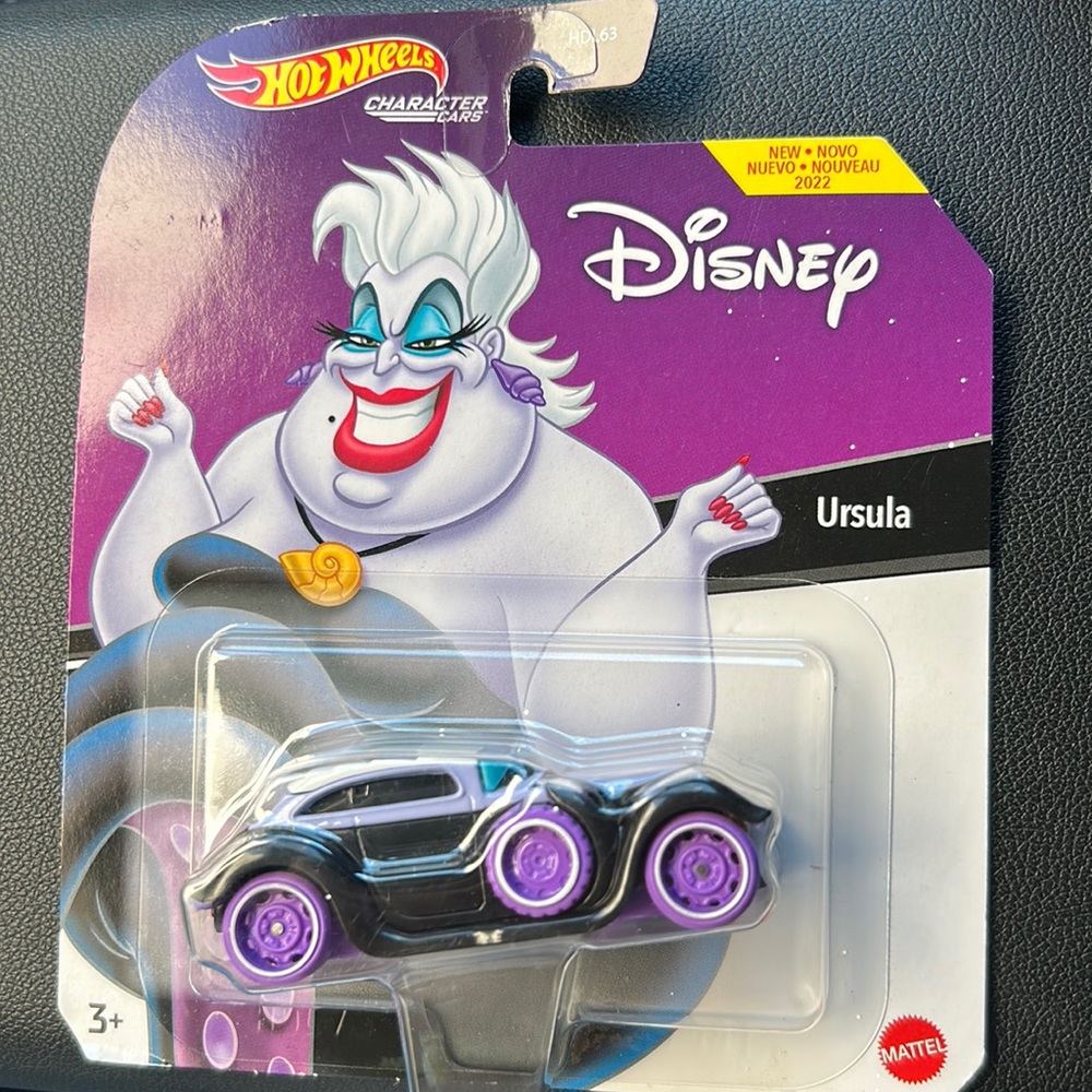 🔽Exclusive Disney Hot Wheels Car - Ursula from The Little Mermaid